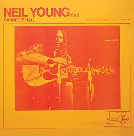 Neil Young Carnegie Hall 1970 (2 LP) Vinyl - Paladin Vinyl