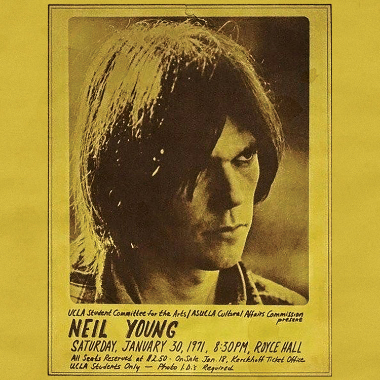Neil Young Royce Hall 1971 Vinyl - Paladin Vinyl