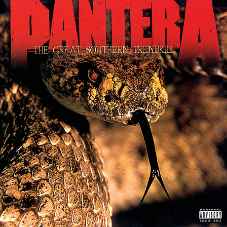 Pantera The Great Southern Trendkill  (Brick & Mortar Exclusive) (1 LP) (Marbled Orange Vinyl) Vinyl - Paladin Vinyl