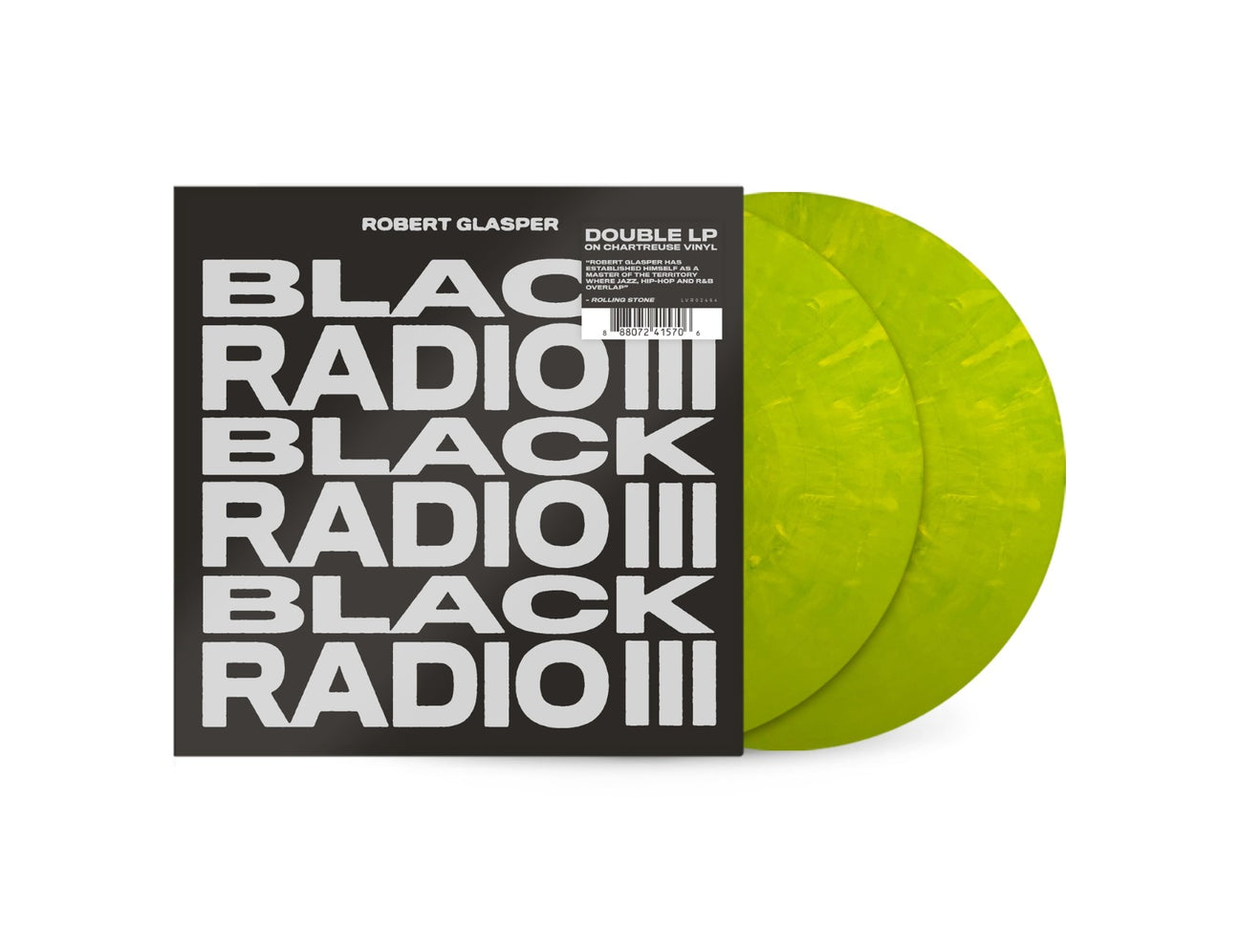 Robert Glasper Black Radio III [Chartreuse 2 LP] Vinyl - Paladin Vinyl