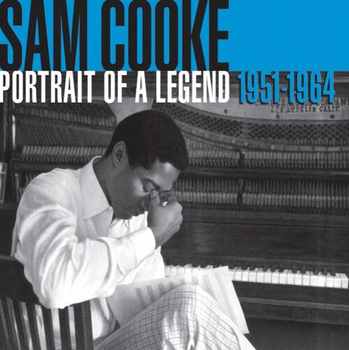Sam Cooke Portrait Of A Legend 1951-1964 (Limited Edition, Clear Vinyl, 180 Gram Vinyl, Indie Exclusive) (2 Lp's) Vinyl - Paladin Vinyl