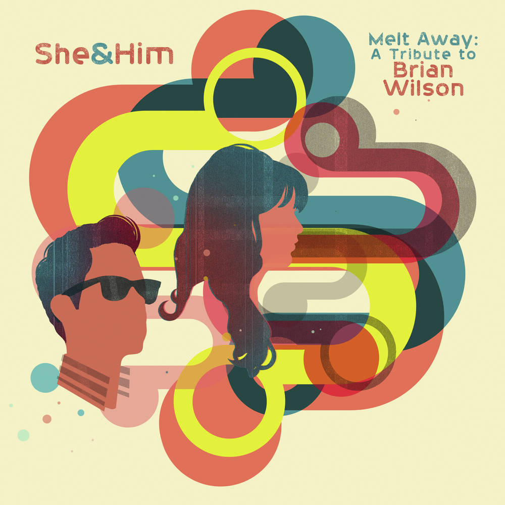 She & Him Melt Away: A Tribute To Brian Wilson (Limited Edition, Translucent Lemonade Colored Vinyl, Indie Exclusive) Vinyl - Paladin Vinyl