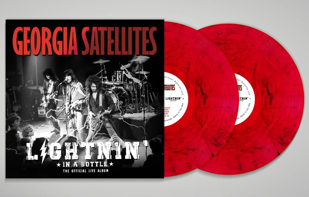 The Georgia Satellites Lightnin' In A Bottle: The Official Live Album (Colored Vinyl, Red, Black, Indie Exclusive, Smoke) (2 Lp's) Vinyl - Paladin Vinyl