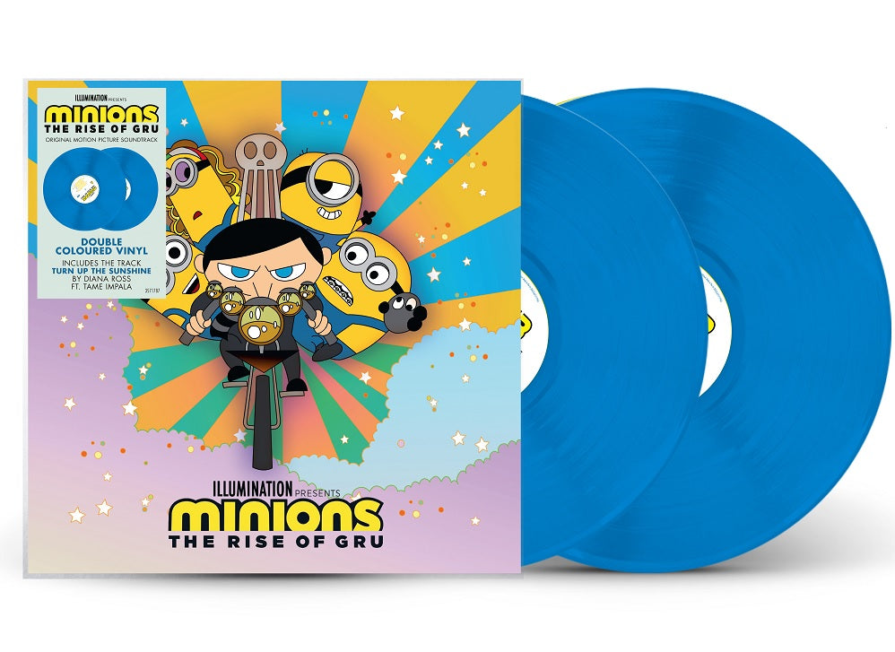 Various Artists Minions: The Rise Of Gru (Colored Vinyl, Sky Blue, Indie Exclusive) (2 Lp's) Vinyl