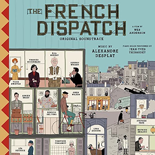 Alexandre Desplat The French Dispatch (Original Soundtrack) [2 LP] Vinyl - Paladin Vinyl