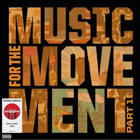 Various Artists Undefeated - Music For the Movement (Limited Edition, Bone Colored Vinyl) Vinyl - Paladin Vinyl