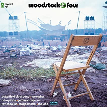 Various Artists Woodstock Four (Limited Edition, Green & White Vinyl) (2 Lp's) Vinyl - Paladin Vinyl