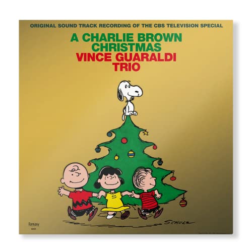 Vince Guaraldi Trio A Charlie Brown Christmas (2022 Gold Foil Edition) [LP] Vinyl - Paladin Vinyl