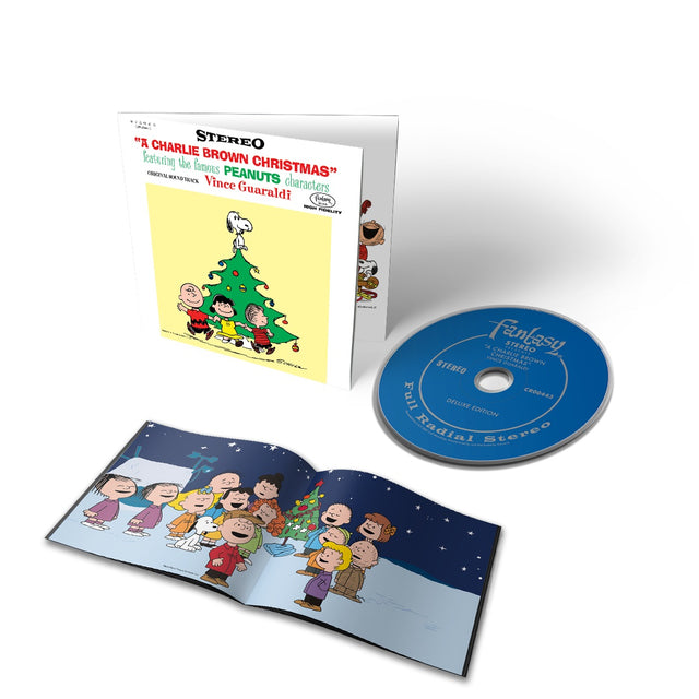 Vince Guaraldi Trio A Charlie Brown Christmas (Deluxe Edition) CD - Paladin Vinyl