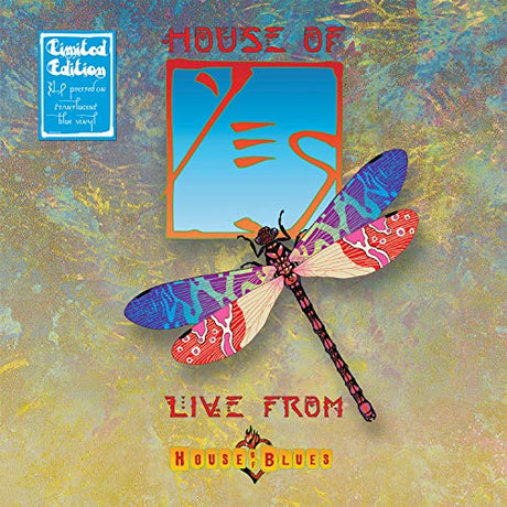 Yes House of Yes: Live From House Of Blues [Translucent Blue 3 LP] Limited Edition Vinyl - Paladin Vinyl