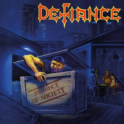 Defiance Product Of Society (Limited Edition, 180 Gram Vinyl, Colored Vinyl, Clear Vinyl, Blue) [Import] Vinyl - Paladin Vinyl