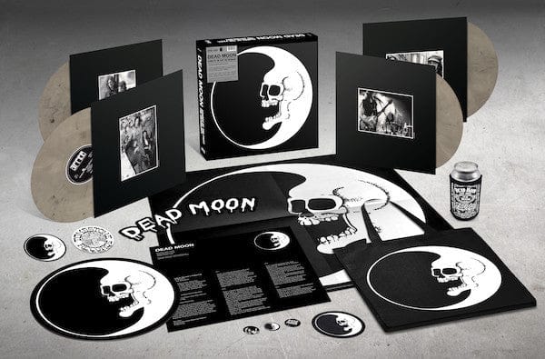 Dead Moon Echoes of the Past: The Anthology (Black & White Marble Box) Vinyl
