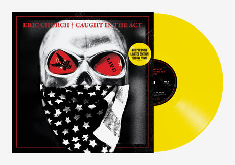 Eric Church Caught In The Act: Live [Yellow 2 LP] Vinyl - Paladin Vinyl