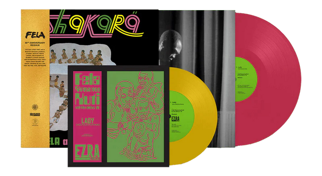 Fela Kuti Shakara (50th, Pink) Vinyl - Paladin Vinyl