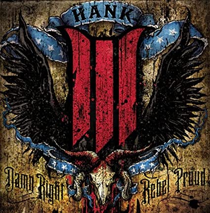 Hank III Damn Right Rebel, Rebel Proud (Translucent Blue Vinyl) (2 Lp's) Vinyl - Paladin Vinyl