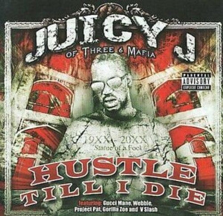 Juicy J Hustle Till I Die (2xLP, Black & Red) Vinyl - Paladin Vinyl