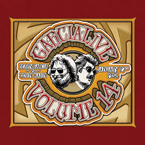 Jerry Garcia/John Kahn GarciaLive Vol. 14: January 27th, 1986 - The Ritz [Red 2 LP] Vinyl - Paladin Vinyl