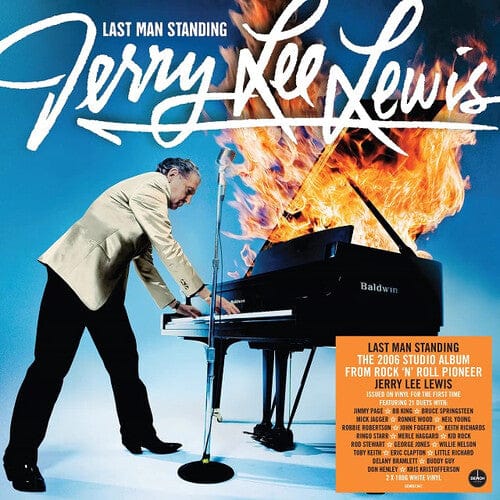 Jerry Lee Lewis Last Man Standing (180 Gram Vinyl, White) [Import] (2 Lp's) Vinyl - Paladin Vinyl