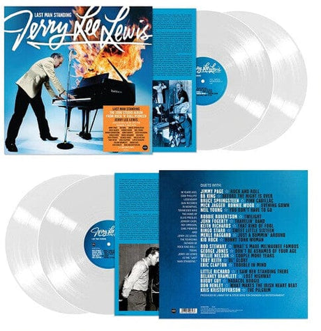 Jerry Lee Lewis Last Man Standing (180 Gram Vinyl, White) [Import] (2 Lp's) Vinyl - Paladin Vinyl