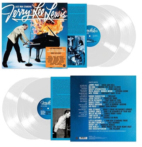 Jerry Lee Lewis Last Man Standing (180 Gram Vinyl, White) [Import] (2 Lp's) Vinyl - Paladin Vinyl