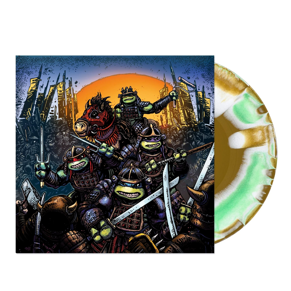 John Du Prez Teenage Mutant Ninja Turtles Part III OST (Swirl) Vinyl - Paladin Vinyl