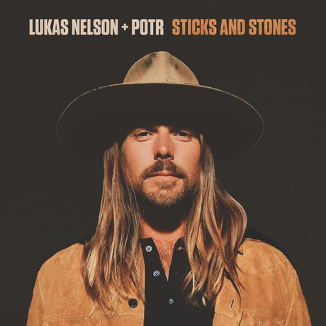 Lukas Nelson + POTR Sticks and Stones (IEX Blue/White Swirl) Vinyl - Paladin Vinyl