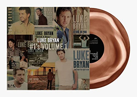 Luke Bryan #1’s Vol. 1 [Brown Swirl LP] Vinyl - Paladin Vinyl