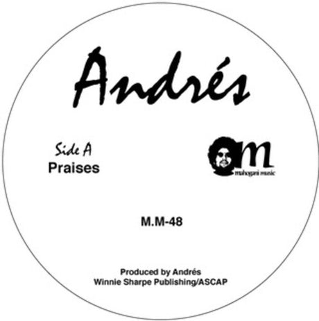 Andrés Praises (12" Single) Vinyl - Paladin Vinyl