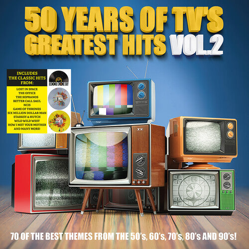 Various Artists 50 Years Of Tv's Greatest Hits Vol. 2 / Var (RSD 4.22.23) Vinyl - Paladin Vinyl
